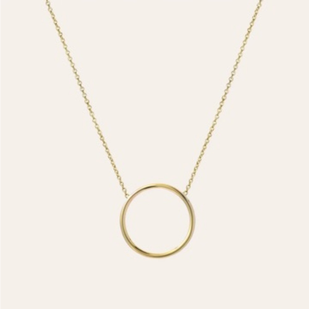 Zoe Lev Circle Necklace